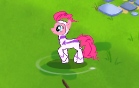 Size: 139x88 | Tagged: safe, derpibooru import, fili-second, pinkie pie, earth pony, pony, female, gameloft, image, jpeg, mare, picture for breezies, power ponies, raised hoof, solo, superhero costume