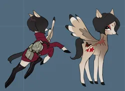 Size: 2048x1501 | Tagged: safe, artist:glacierclear, derpibooru import, ponified, pegasus, pony, ada wong, clothes, female, image, png, resident evil, resident evil 4
