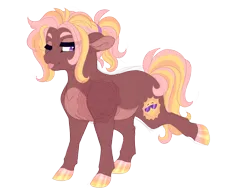 Size: 3500x2700 | Tagged: safe, artist:gigason, derpibooru import, oc, oc:sunny day, earth pony, pony, female, image, mare, one eye closed, png, simple background, solo, tongue out, transparent background, wink