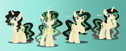 Size: 6171x2530 | Tagged: safe, artist:lunerymish, derpibooru import, oc, oc:luneria sparkle, unofficial characters only, alicorn, pony, ethereal mane, ethereal tail, female, image, mare, parent:oc:twivine sparkle, png, redesign, solo, tail