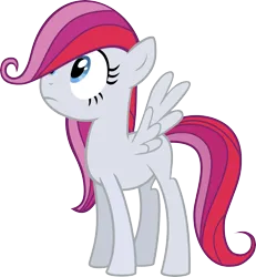 Size: 3931x4258 | Tagged: safe, artist:ispincharles, derpibooru import, diamond rose, pegasus, pony, child, female, filly, foal, image, png, recolor, simple background, transparent background