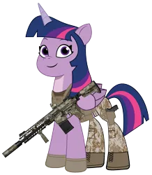 Size: 1573x1800 | Tagged: safe, artist:edy_january, artist:prixy05, derpibooru import, edit, vector edit, twilight sparkle, twilight sparkle (alicorn), alicorn, pony, g5, my little pony: tell your tale, armor, assault rifle, body armor, boots, call of duty, clothes, g4, g5 to g4, generation leap, gloves, gun, handgun, image, looking at you, marine, marines, military, military uniform, pistol, png, rifle, sa dx.45, shoes, sig sauer xm7, simple background, soldier, soldier pony, solo, special forces, task forces 141, transparent background, uniform, united states, usmc, vector, vest, weapon