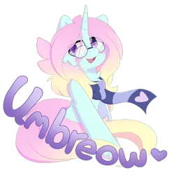 Size: 1280x1324 | Tagged: safe, artist:umbreow, derpibooru import, oc, pony, unicorn, clothes, female, glasses, image, mare, png, scarf, simple background, solo, transparent background