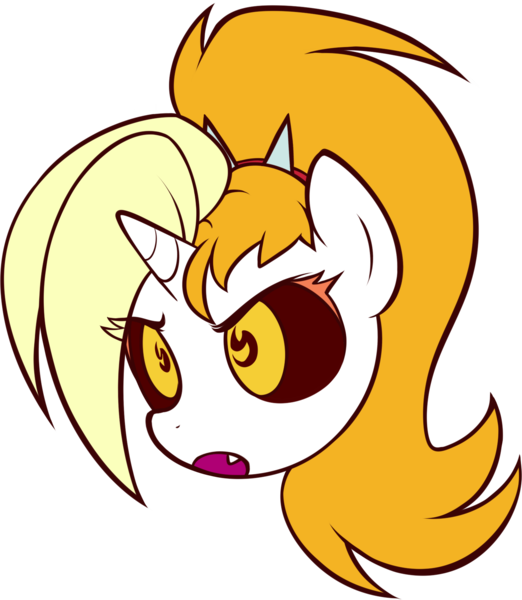 Size: 1386x1593 | Tagged: safe, artist:pestil, oc, oc:dyx, pony, unicorn, disembodied head, female, filly, head, image, png, simple background, transparent background