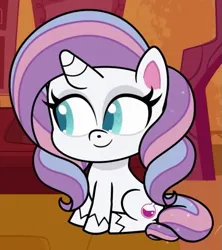 Size: 525x590 | Tagged: safe, derpibooru import, screencap, potion nova, pony, unicorn, all that jitters, my little pony: pony life, spoiler:pony life s01e15, cropped, female, image, mare, png, solo
