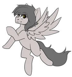 Size: 2381x2545 | Tagged: safe, artist:oddends, derpibooru import, oc, oc:ion sparkplug, unofficial characters only, pegasus, eye scar, facial scar, image, png, scar, simple background, solo, white background