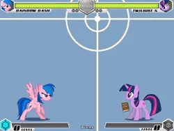 Size: 1080x810 | Tagged: safe, derpibooru import, applejack, fluttershy, pinkie pie, rainbow dash, rarity, twilight sparkle, fighting is magic, exclusive, fan game, game, image, jpeg, mane six, new, point, stage