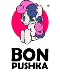 Size: 641x826 | Tagged: safe, anonymous editor, edit, bon bon, sweetie drops, earth pony, pony, /mlp/, 4chan, female, image, mare, png, pon pushka, solo