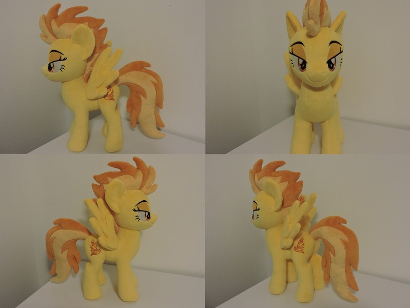 Size: 1597x1199 | Tagged: safe, artist:little-broy-peep, derpibooru import, spitfire, pony, image, irl, jpeg, photo, plushie, solo