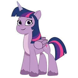 Size: 1800x1800 | Tagged: safe, artist:prixy05, derpibooru import, edit, vector edit, twilight sparkle, twilight sparkle (alicorn), alicorn, g5, my little pony: tell your tale, g4, g4 to g5, generation leap, image, png, simple background, solo, transparent background, vector