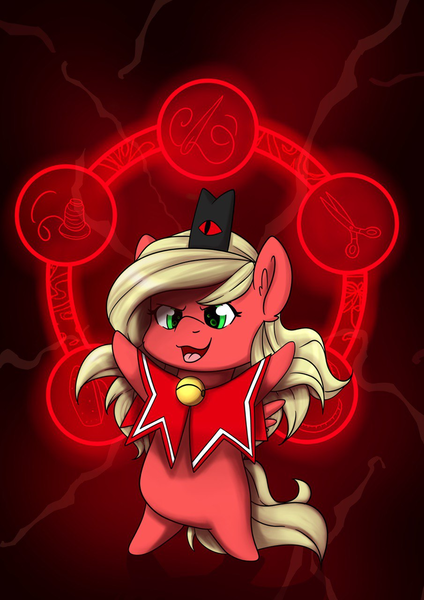 Size: 905x1280 | Tagged: safe, artist:melodisde, derpibooru import, oc, oc:melodis, unofficial characters only, pegasus, pony, clothes, cult, cult of the lamb, cute, female, high res, image, mare, png