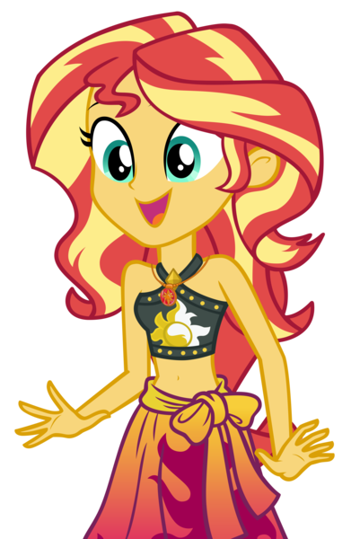 Size: 6571x10080 | Tagged: safe, artist:andoanimalia, derpibooru import, sunset shimmer, equestria girls, equestria girls series, x marks the spot, belly, belly button, bikini, clothes, image, jewelry, midriff, necklace, png, swimsuit