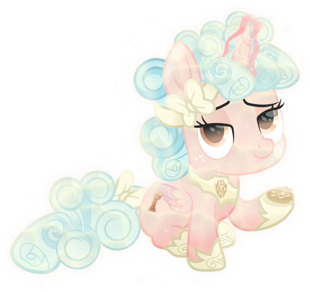 Size: 3232x3043 | Tagged: safe, artist:lincolnbrewsterfan, derpibooru import, cozy glow, alicorn, crystal pony, pony, rainbow roadtrip, the ending of the end, .svg available, a better ending for cozy, alicornified, alternate color palette, alternate hairstyle, alternate tailstyle, alternate universe, badge, blue mane, blue tail, bow, bowtie, chess piece, clothes, colored wings, cozycorn, crystal alicorn, crystalline, crystallized, crystallized pony, curly mane, curly tail, cute smile, female, filly, flourish, flourishes, foal, freckles, glow, glowing horn, good end, gradient hooves, gradient mane, gradient tail, gradient wings, hair bow, happy face, heart freckles, hoof heart, horn, image, inkscape, lidded eyes, logo, looking at you, magic, magic aura, movie accurate, one leg raised, orange eyes, peytral, png, princess cozy glow, proud, race swap, raised hoof, reformed, rook, royalty, school of friendship, shoes, simple background, sitting, smiling, smiling at you, solo, striped mane, striped tail, tail, tail bow, telekinesis, transparent background, two toned mane, two toned tail, underhoof, vector, wings