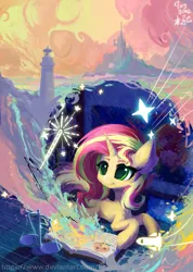 Size: 919x1290 | Tagged: safe, artist:tinybenz, derpibooru import, sunset shimmer, pony, unicorn, female, image, png, solo