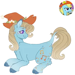 Size: 1000x1000 | Tagged: safe, artist:kazmuun, derpibooru import, blewgrass, pitch perfect, pony, apple family member, image, lying down, png, prone, simple background, solo, transparent background