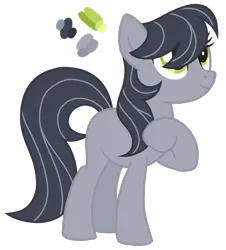 Size: 964x1066 | Tagged: safe, artist:monochrome-sunsets, derpibooru import, oc, earth pony, pony, female, image, magical lesbian spawn, mare, offspring, parent:limestone pie, parent:octavia melody, png, simple background, solo, transparent background