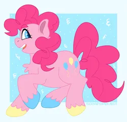 Size: 3105x2975 | Tagged: safe, derpibooru import, pinkie pie, earth pony, pony, confetti, g4, image, png, solo
