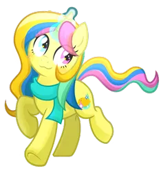 Size: 1500x1600 | Tagged: safe, artist:pinkiemina_憑酱, derpibooru import, oc, oc:lemon, unofficial characters only, pony, unicorn, happy, horn, image, png, simple background, smiling, solo, transparent background, unicorn oc