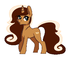 Size: 1104x900 | Tagged: safe, artist:pgthehomicidalmaniac, derpibooru import, oc, unofficial characters only, pony, unicorn, animated, female, gif, horn, image, mare, non-animated gif, simple background, solo, transparent background, unicorn oc