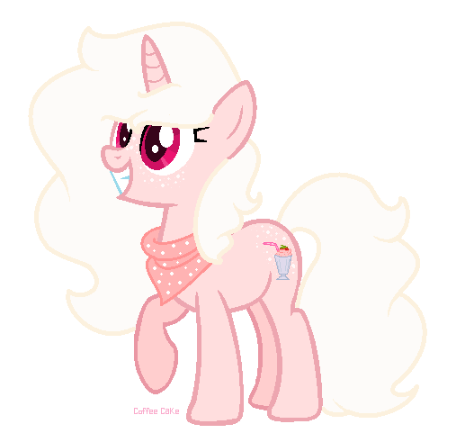 Size: 517x491 | Tagged: safe, artist:pgthehomicidalmaniac, derpibooru import, oc, unofficial characters only, pony, unicorn, animated, base used, eyelashes, female, freckles, gif, grin, horn, image, mare, neckerchief, non-animated gif, raised hoof, simple background, smiling, solo, transparent background, unicorn oc