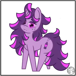 Size: 2000x2000 | Tagged: safe, artist:dice-warwick, derpibooru import, oc, oc:fizzy fusion pop, unofficial characters only, pony, unicorn, beauty mark, butt freckles, female, freckles, heart, heart eyes, highlights, image, long mane, long tail, mare, messy mane, png, simple background, solo, tail, transparent background, wingding eyes