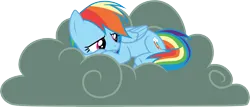 Size: 6980x3000 | Tagged: safe, artist:cloudy glow, derpibooru import, rainbow dash, testing testing 1-2-3, cloud, image, png, simple background, transparent background, vector