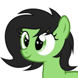 Size: 500x500 | Tagged: safe, artist:the smiling pony, derpibooru import, oc, oc:anonfilly, unofficial characters only, earth pony, pony, .svg available, bust, female, filly, image, png, simple background, smiling, solo, transparent background, vector