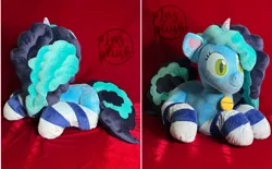 Size: 3349x2077 | Tagged: safe, derpibooru import, oc, alicorn, anthro, earth pony, original species, pegasus, plush pony, pony, unicorn, g5, my little pony: pony life, customized toy, image, irl, misty brightdawn, photo, plushie, png, solo, toy