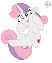 Size: 3500x4200 | Tagged: safe, artist:r4hucksake, derpibooru import, sweetie belle, pony, unicorn, :p, cute, diasweetes, image, older, png, silly, silly pony, simple background, solo, tongue out, transparent background