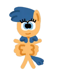 Size: 622x832 | Tagged: safe, artist:foxkids1999, derpibooru import, pegasus, pony, adorabase, aura (g4), bipedal, cute, female, filly, foal, g4, image, pegasus first base, png, race swap, simple background, smiling, solo, transparent background