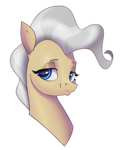 Size: 2290x2870 | Tagged: safe, artist:aquaticvibes, derpibooru import, mayor mare, pony, bust, image, png, solo