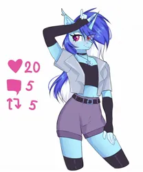 Size: 1110x1333 | Tagged: safe, artist:freyamilk, derpibooru import, oc, oc:candy star, unofficial characters only, anthro, pony, unicorn, female, image, jpeg, mare, solo