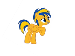 Size: 2048x1536 | Tagged: safe, artist:ry-bluepony1, derpibooru import, oc, oc:flare spark, unofficial characters only, pegasus, pony, female, image, mare, png, simple background, smiling, solo, transparent background, zippermouth