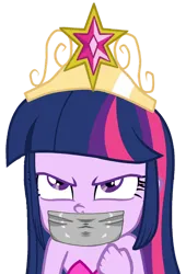 Size: 1444x2124 | Tagged: safe, derpibooru import, edit, twilight sparkle, twilight sparkle (alicorn), alicorn, equestria girls, angry, big crown thingy, element of magic, fall formal, gag, image, jewelry, png, regalia