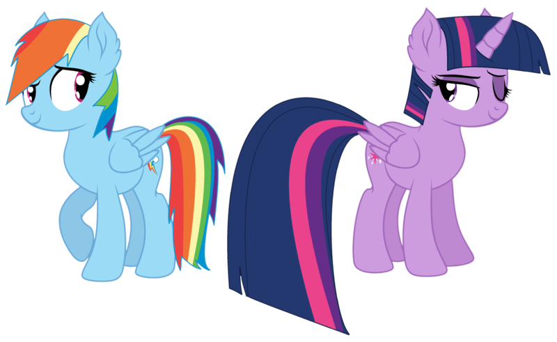 Size: 3911x2399 | Tagged: safe, artist:angelina-pax, artist:twilyisbestpone, derpibooru import, rainbow dash, twilight sparkle, twilight sparkle (alicorn), alicorn, pony, unicorn, base used, bedroom eyes, duo, duo female, eyeshadow, female, high res, image, lesbian, makeup, mare, one eye closed, png, shipping, simple background, smiling, transparent background, twidash, wink