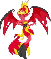Size: 3000x3465 | Tagged: safe, artist:cloudy glow, derpibooru import, sunset shimmer, equestria girls, equestria girls (movie), image, png, simple background, solo, sunset satan, transparent background, vector