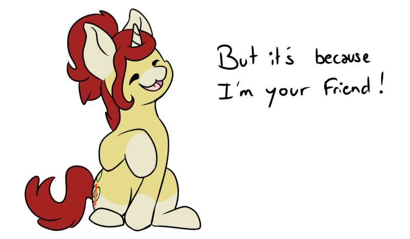 Size: 2992x1744 | Tagged: safe, artist:noxi1_48, derpibooru import, oc, oc:treble pen, unofficial characters only, pony, unicorn, daily dose of friends, female, image, mare, open mouth, open smile, png, simple background, sitting, smiling, solo, transparent background