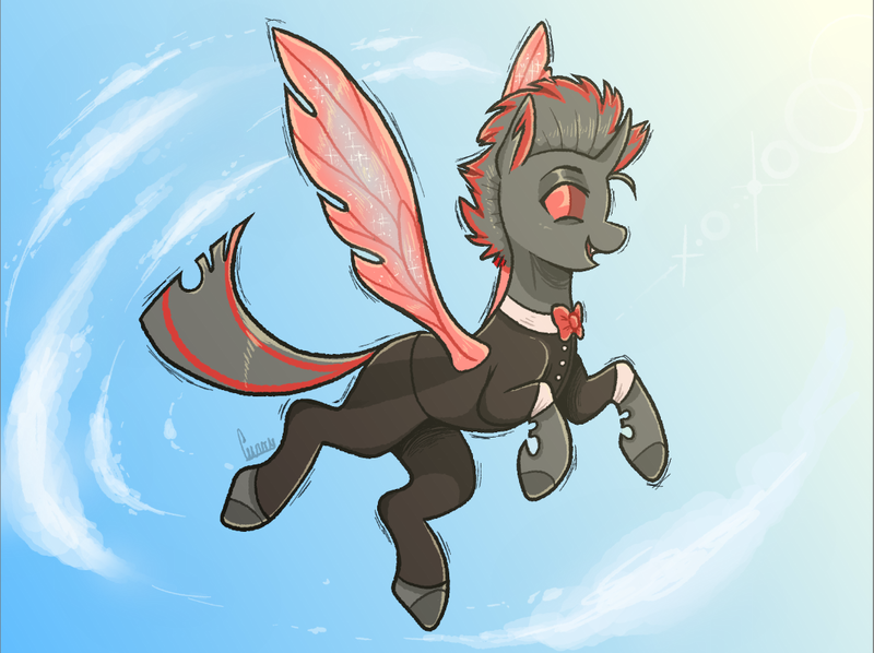 Size: 1066x797 | Tagged: safe, derpibooru import, changeling, image, png, red changeling