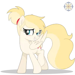 Size: 3024x3024 | Tagged: safe, artist:r4hucksake, derpibooru import, oc, oc:ivory heart, pegasus, pony, female, image, mare, png, simple background, solo, transparent background