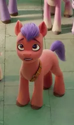 Size: 283x478 | Tagged: safe, derpibooru import, screencap, unnamed character, oc, oc:caprisun, pony, g5, my little pony: a new generation, image, jpeg, looking up, male, open mouth, stallion