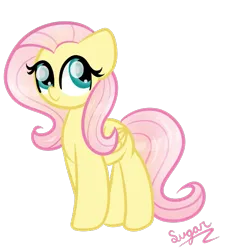 Size: 589x640 | Tagged: safe, artist:sugarcloud12, derpibooru import, fluttershy, pony, image, png, simple background, solo, transparent background