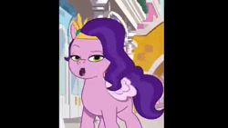 Size: 426x240 | Tagged: safe, derpibooru import, screencap, pipp petals, pegasus, pony, g5, my little pony: tell your tale, spoiler:g5, spoiler:my little pony: tell your tale, spoiler:tyts01e07, animated, clip trot, cropped, dancing, female, image, lowres, mare, maretime bay, meme, ponified meme, solo, solo focus, webm, youtube link