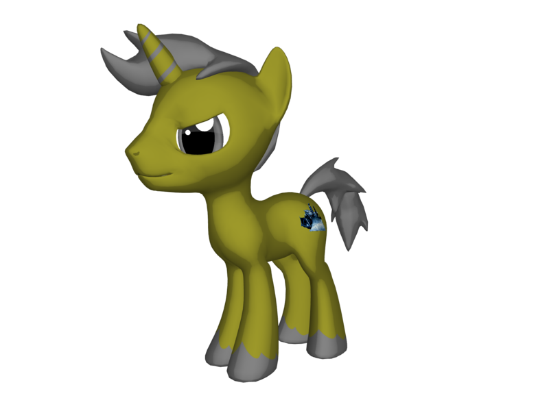 Size: 2000x1500 | Tagged: safe, artist:taionafan369, derpibooru import, editor:taionafan369, oc, oc:shunt, ponified, pony, unicorn, pony creator, 3d, 3d pony creator, horn, house robot, housebot, image, male, png, ponylumen, robot wars, simple background, solo, stallion, transparent background, unicorn oc, unshorn fetlocks