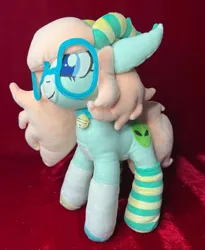 Size: 622x758 | Tagged: safe, derpibooru import, oc, unofficial characters only, alicorn, earth pony, original species, pegasus, plush pony, pony, unicorn, commission, customized toy, image, irl, jpeg, photo, plushie, solo, toy