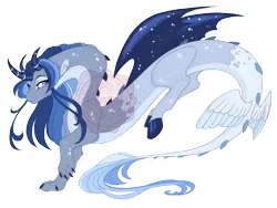 Size: 3600x2700 | Tagged: safe, artist:gigason, derpibooru import, oc, oc:shield, draconequus, female, image, magical gay spawn, offspring, parent:discord, parent:shining armor, png, simple background, solo, transparent background