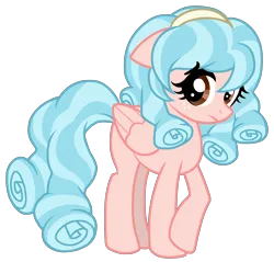 Size: 3110x2972 | Tagged: safe, artist:cozyglow, derpibooru import, cozy glow, pegasus, pony, blank flank, blue hair, brown eyes, female, floppy ears, folded wings, frown, headband, image, mare, older, pink coat, png, sad, shy, simple background, solo, tail, transparent background, vector, wings