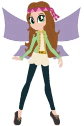 Size: 384x572 | Tagged: safe, artist:prettycelestia, artist:selenaede, artist:user15432, derpibooru import, fairy, equestria girls, barely eqg related, base used, belt, clothes, crossover, dress, equestria girls style, equestria girls-ified, fairy wings, headband, image, looking at you, padma, padma the pirate fairy, pants, pirate, pirate outfit, png, purple wings, rainbow magic (series), shoes, simple background, vest, white background, wings