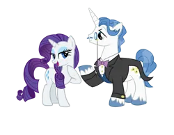 Size: 750x583 | Tagged: safe, artist:elzian-pie, derpibooru import, fancypants, rarity, pony, unicorn, clothes, female, image, male, mare, png, raripants, shipping, simple background, stallion, straight, transparent background, vector