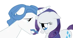 Size: 749x394 | Tagged: safe, artist:luuandherdraws, derpibooru import, fancypants, rarity, pony, unicorn, female, image, looking at each other, looking at someone, male, mare, png, raripants, shipping, smiling, smiling at each other, stallion, straight, vector