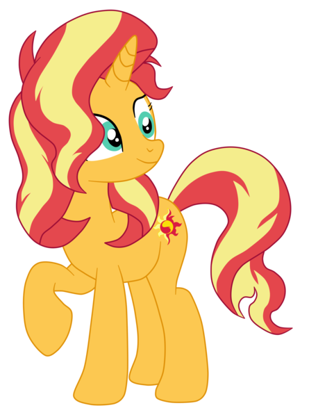 Size: 1813x2443 | Tagged: safe, artist:gmaplay, derpibooru import, sunset shimmer, pony, unicorn, equestria girls, cute, image, png, shimmerbetes, solo, sunset shimmer day